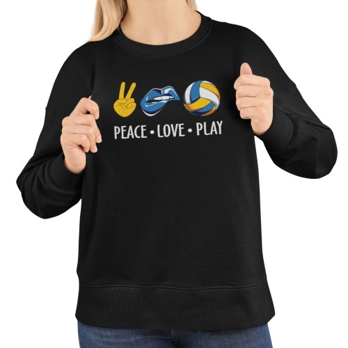 Damska bluza siatkarska Peace Love Play – prezent dla siatkarki 14