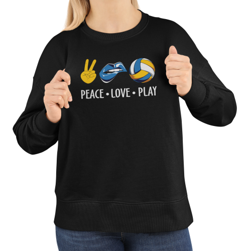 Damska bluza siatkarska Peace Love Play – prezent dla siatkarki 16