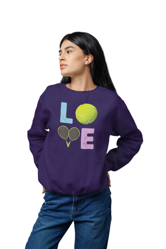 Damska bluza tenisowa LOVE – prezent dla tenisistki i fanki tenisa 9