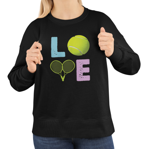 Damska bluza tenisowa LOVE – prezent dla tenisistki i fanki tenisa 18