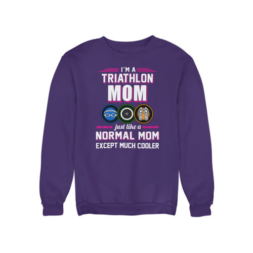 Damska bluza triathlon Triathlon Mom – prezent dla mamy triathlonistki 4