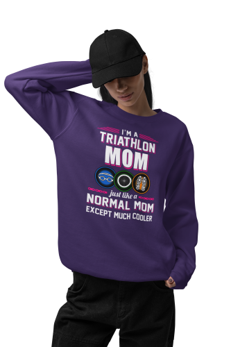 Damska bluza triathlon Triathlon Mom – prezent dla mamy triathlonistki 6
