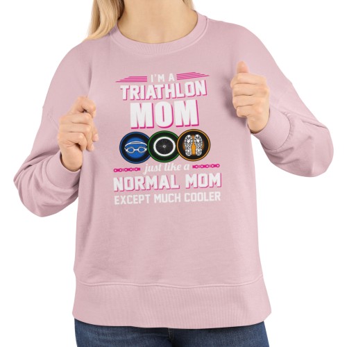 Damska bluza triathlon Triathlon Mom – prezent dla mamy triathlonistki 7