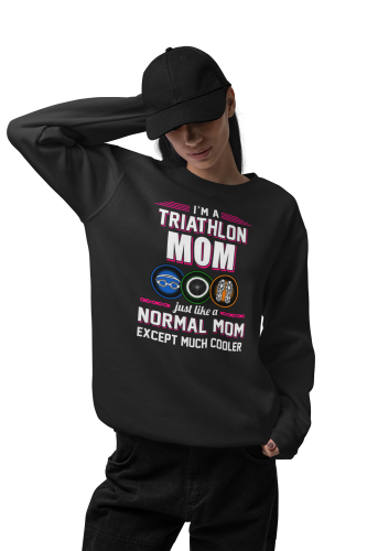 Damska bluza triathlon Triathlon Mom – prezent dla mamy triathlonistki 18