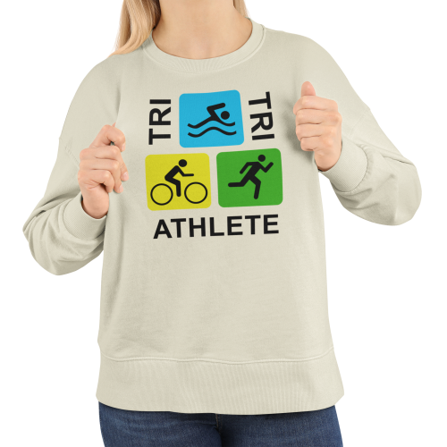 Damska bluza triathlon Triathlete – pływanie rower bieganie 4