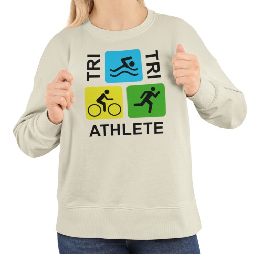 Damska bluza triathlon Triathlete – pływanie rower bieganie 1