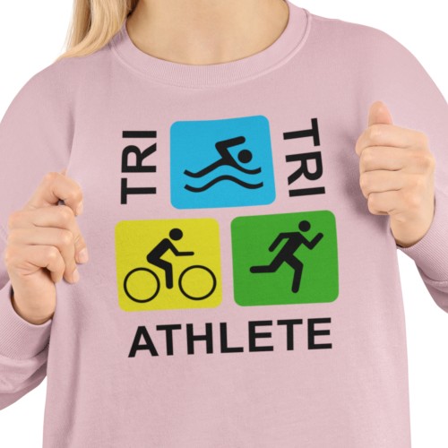 Damska bluza triathlon Triathlete – pływanie rower bieganie 8