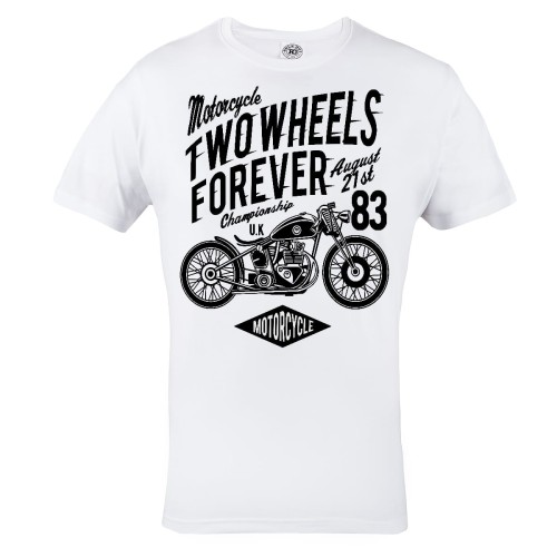 KOSZULKA MĘSKA TWO WHEELS FOREVER 