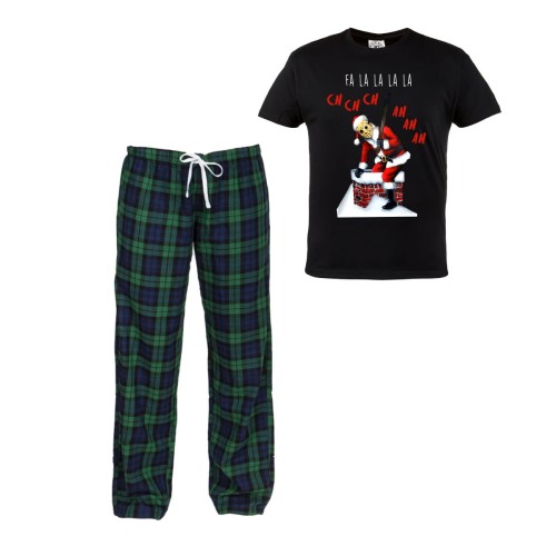 MĘSKA PIŻAMA ŚWIĄTECZNA PREZENT MIKOŁAJ HORROR SANTA84