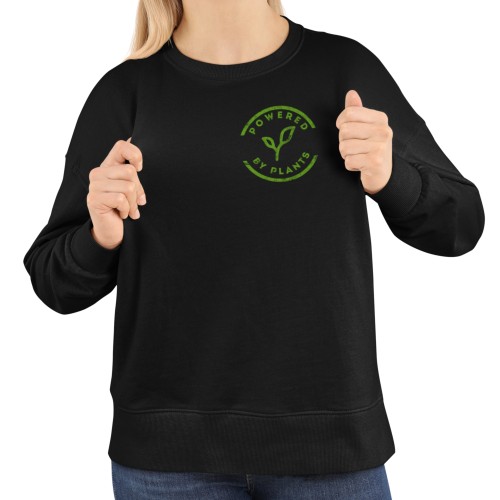 Damska bluza vegan Powered by Plants – wegańska bluza plant based