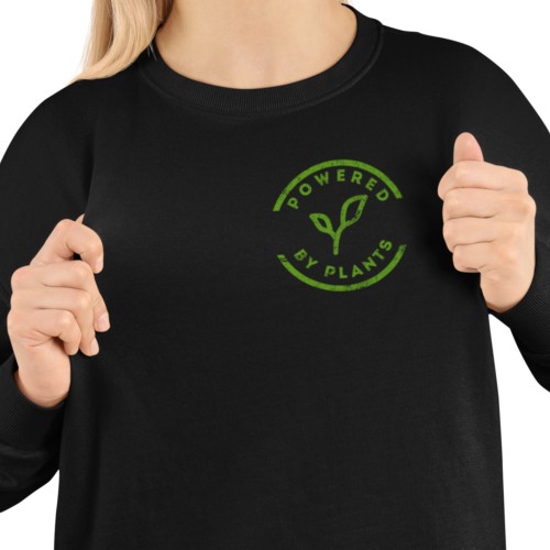 Damska bluza vegan Powered by Plants – wegańska bluza plant based 2