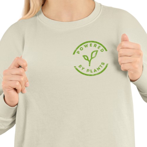 Damska bluza vegan Powered by Plants – wegańska bluza plant based 14