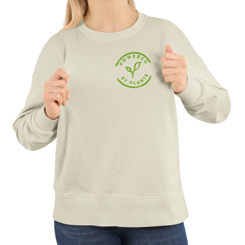 Damska bluza vegan Powered by Plants – wegańska bluza plant based 16