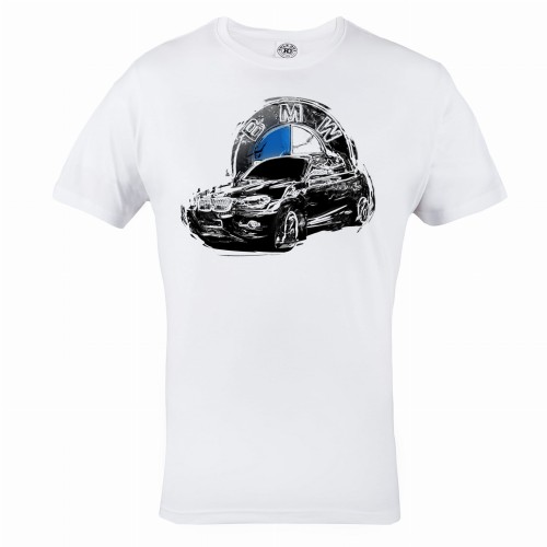 MĘSKA PIŻAMA Z NADRUKIEM BMW NA PREZENT BMW01 2