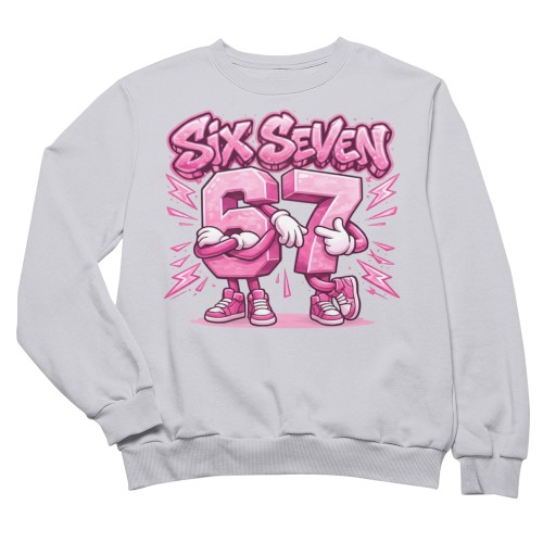 Bluza Dziecięca Six Seven 67 Brainrot Viral Meme Prezent 8