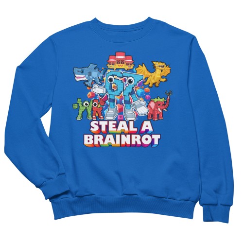 Bluza Dziecięca 67 Brainrot Steal A Brainrot Meme Viral Do Szkoły 8