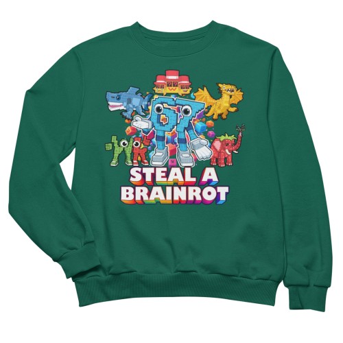 Bluza Dziecięca 67 Brainrot Steal A Brainrot Meme Viral Do Szkoły 10