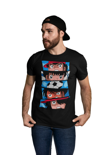 Męska koszulka piłkarska anime – Kapitan Jastrząb Tsubasa 4