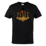 KOSZULKA MUZYCZNA DLA MUZYKA GITARA ROCK AND ROLL