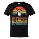 KOSZULKA PREZENT NA DZIEŃ OJCA NAJLEPSZY TATA CHIHUAHUA DAD EVER