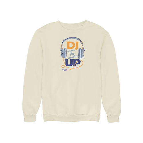 Damska bluza muzyczna DJ ze słuchawkami – Turn The Music Up 5