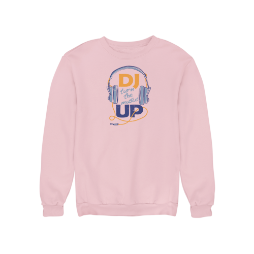Damska bluza muzyczna DJ ze słuchawkami – Turn The Music Up 15
