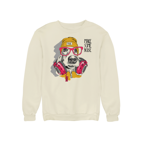 Damska bluza muzyczna z psem DJ – Make Some Noise 10