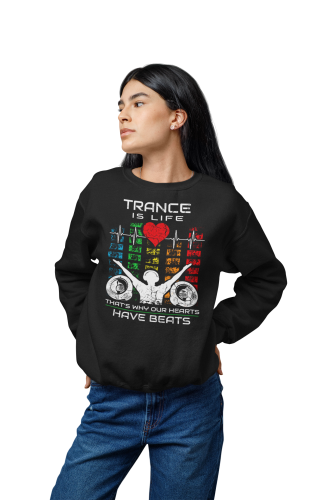 Damska bluza muzyczna Trance Is Life 4
