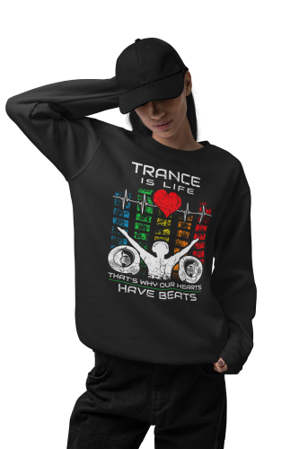 Damska bluza muzyczna Trance Is Life 5