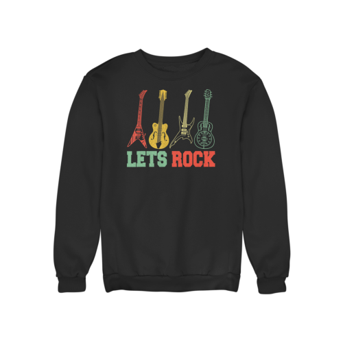 Damska bluza muzyczna Let’s Rock z gitarami 3