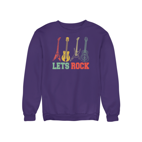 Damska bluza muzyczna Let’s Rock z gitarami 12