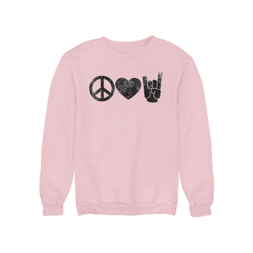 Damska bluza muzyczna Peace Love Rock 6