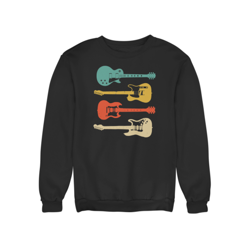 Damska bluza muzyczna z czterema gitarami 4