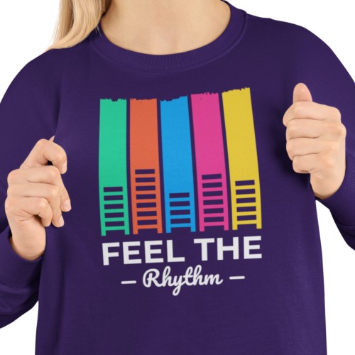Damska bluza muzyczna Feel The Rhythm 2