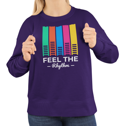 Damska bluza muzyczna Feel The Rhythm 3