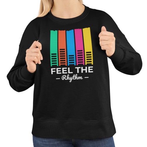 Damska bluza muzyczna Feel The Rhythm 7