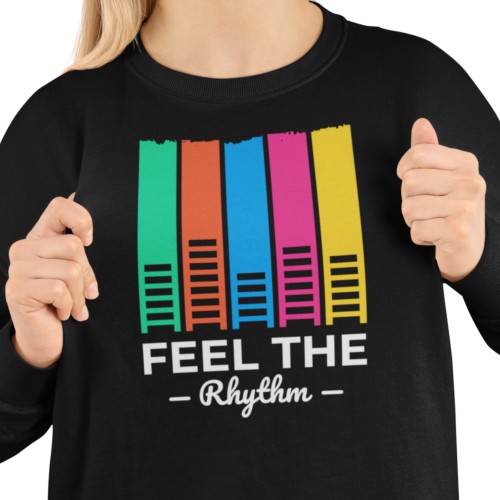 Damska bluza muzyczna Feel The Rhythm 8