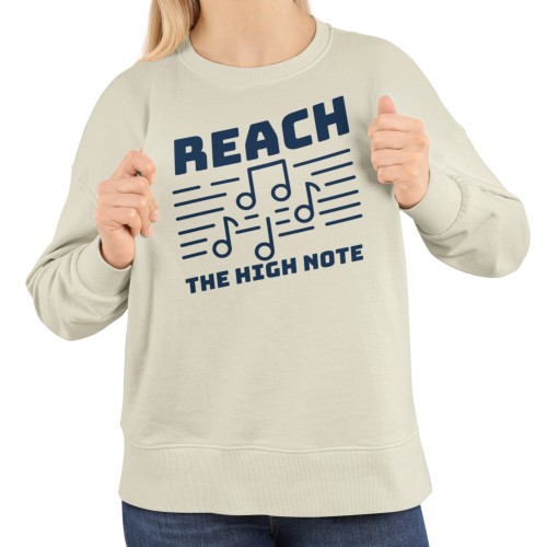 Damska bluza muzyczna Reach The High Note