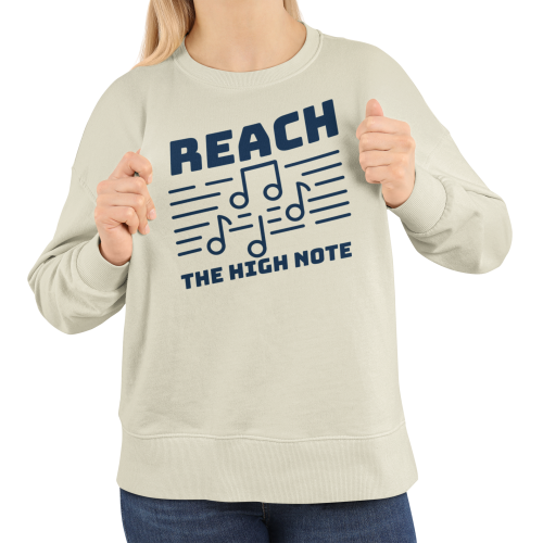 Damska bluza muzyczna Reach The High Note 4