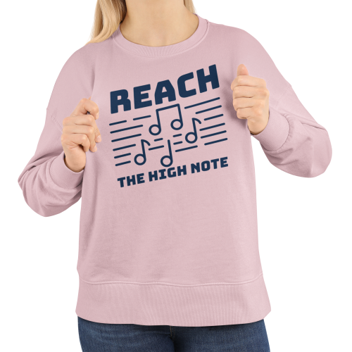 Damska bluza muzyczna Reach The High Note 11