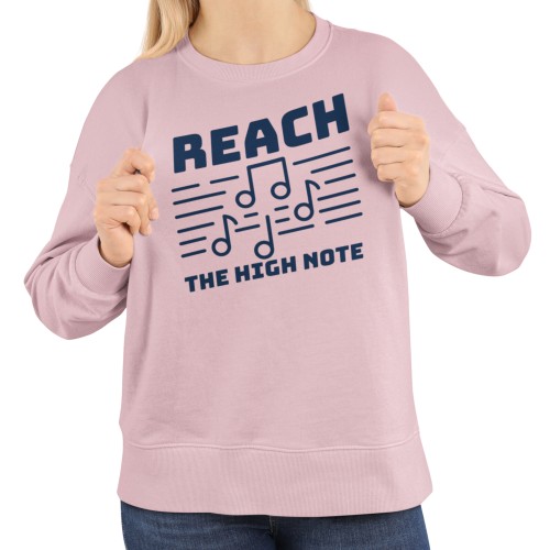 Damska bluza muzyczna Reach The High Note 7
