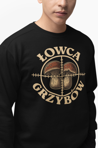 Męska bluza dla grzybiarza Łowca Grzybów 9