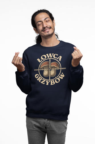 Męska bluza dla grzybiarza Łowca Grzybów 16