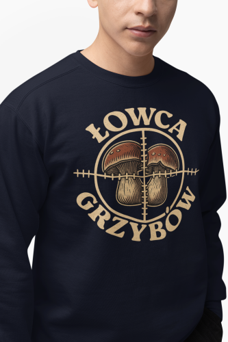 Męska bluza dla grzybiarza Łowca Grzybów 14