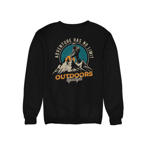 Męska bluza podróżnicza Adventure Has No Limit – góry 9