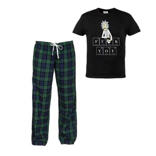 MĘSKA PIŻAMA Z NADRUKIEM NA PREZENT RICK AND MORTY RICK13