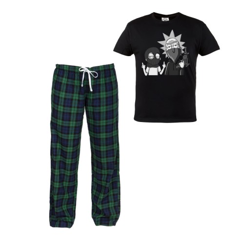 MĘSKA PIŻAMA Z NADRUKIEM NA PREZENT RICK AND MORTY RICK19 1