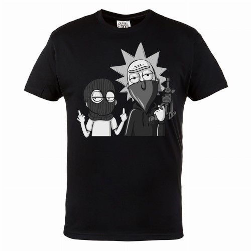 MĘSKA PIŻAMA Z NADRUKIEM NA PREZENT RICK AND MORTY RICK19 2