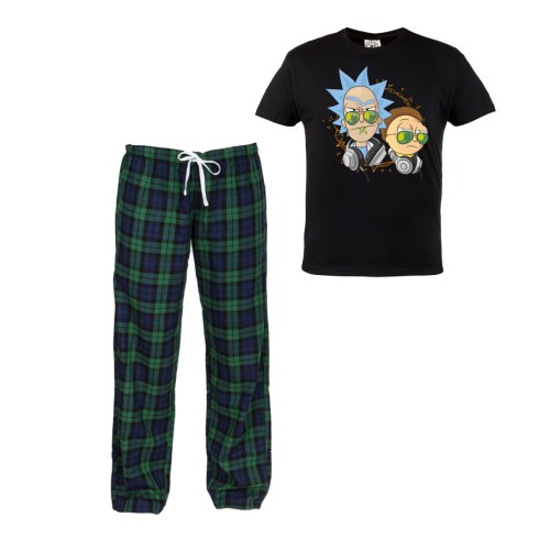 MĘSKA PIŻAMA Z NADRUKIEM NA PREZENT RICK AND MORTY RICK28