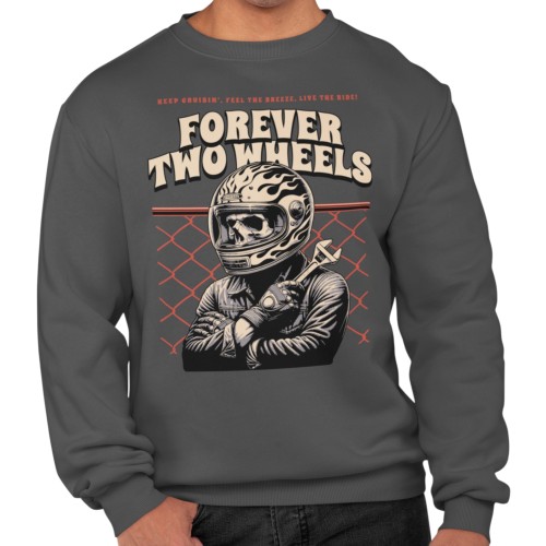 Męska bluza Forever Two Wheels – dla motocyklisty